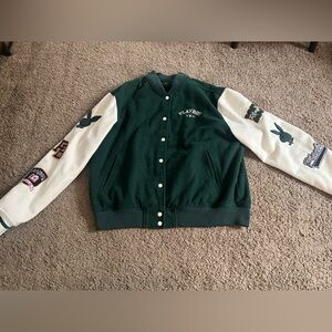 PLAYBOY by PacSun Dark Green Jacket
